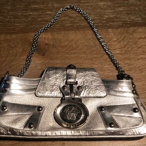 Versace Silver purse